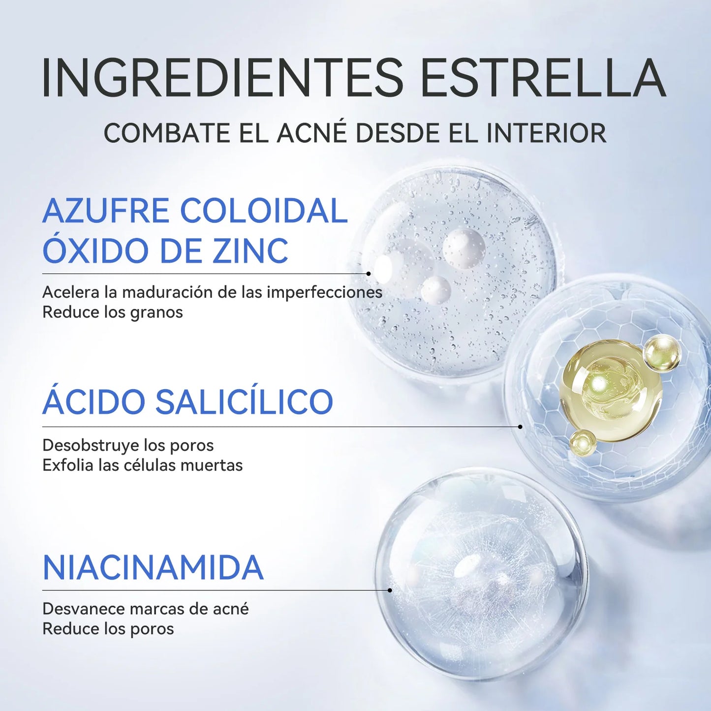 Loción Secante Dr. Leo | Desinflama los granos en 24 horas y reduce marcas de acné en 7 días