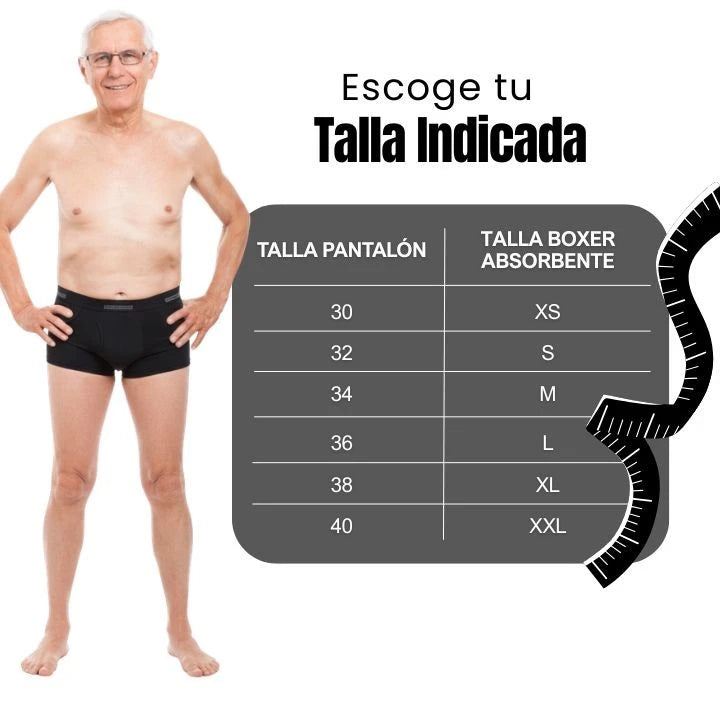 Boxer Absorbente para Incontinencia
