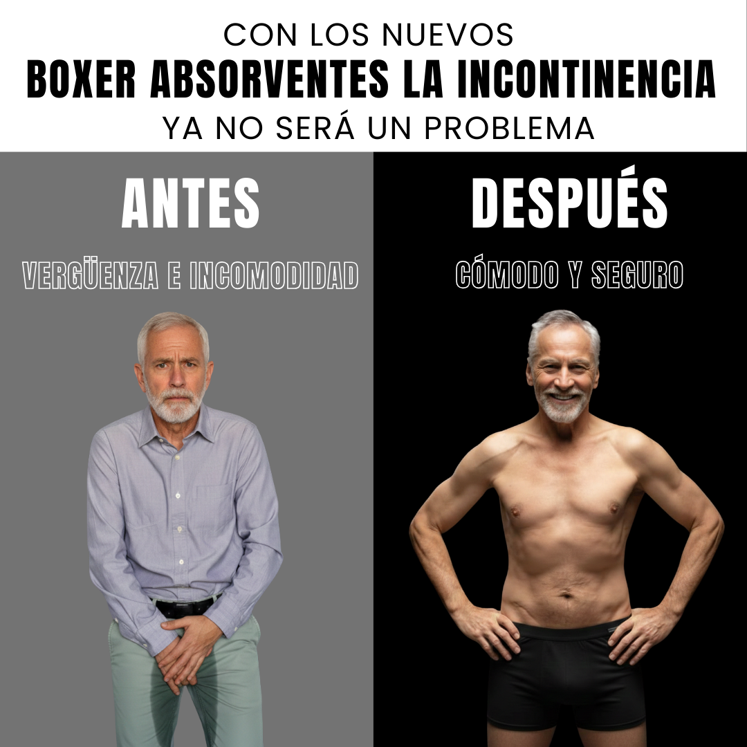 Boxer Absorbente para Incontinencia