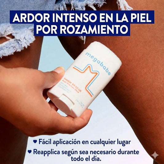 Barra anti rozaduras para la entrepierna | Evita las quemaduras e irritacion.