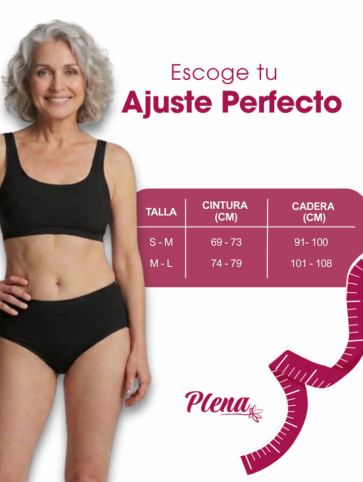 Pack x3 Pantis Plena Absorbentes para Incontinencia