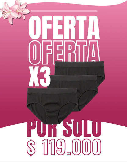 Pack x3 pantis esta no
